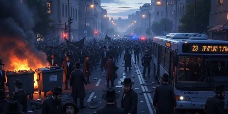 Tragédie à Jérusalem  un jeune de 18 ans perd la vie lors dune manifestation violente dultra orthodoxes contre la conscription militaire Retour sur les faits le contexte tendu et les réactions politiques   Viral Mag