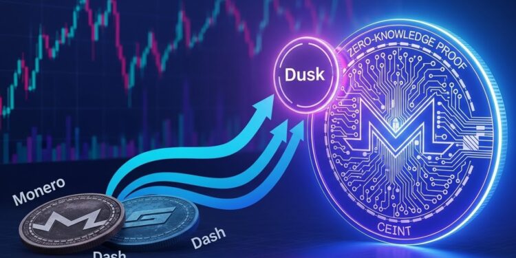 Dusk bondit de 40 en une journée alors que les capitaux quittent Monero et Dash Découvrez pourquoi cette privacy coin réglementaire attire les traders en 2026   Viral Mag