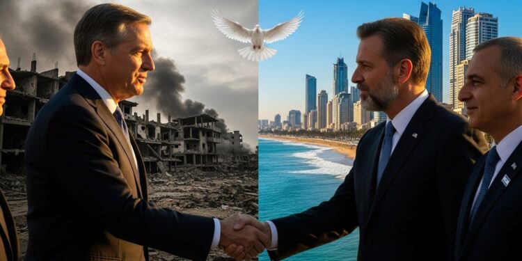 Les envoyés spéciaux de Donald Trump Jared Kushner et Steve Witkoff rencontrent Benjamin Netanyahu en Israël pour consolider le cessez le feu à Gaza exiger le retour du dernier otage et avancer vers un Nouveau Gaza ambitieux et luxueux   Viral Mag