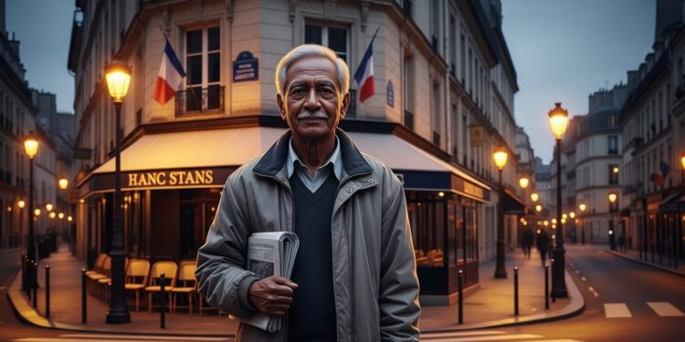 Emmanuel Macron a honoré Ali Akbar dernier vendeur de journaux à la criée de Paris en le faisant chevalier de lOrdre national du mérite Une belle histoire dintégration et de persévérance qui inspire   Viral Mag