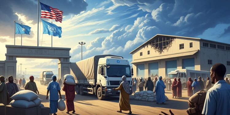 Les États Unis relancent leur aide alimentaire à la Somalie après suspension due à un incident dentrepôt PAM Mogadiscio assume ses actes et restitue les vivres Détails sur cette résolution diplomatique   Viral Mag