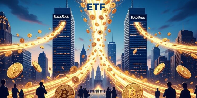Les ETFs spot Bitcoin enregistrent 142 milliard $ dentrées nettes du 12 au 16 janvier 2026 BlackRock domine Ethereum suit avec 479 M$ Analyse complète des flux et perspectives   Viral Mag