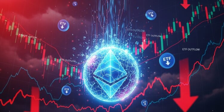 Le prix dEthereum dévisse sous les 2 800 $ après 155 millions de dollars de sorties nettes des ETF spot ETH Analyse complète des causes impacts sur les traders et perspectives techniques à court terme   Viral Mag