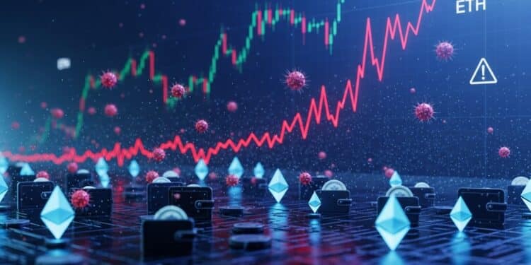 Découvrez pourquoi le record de 29 millions de transactions sur Ethereum cache une vague massive daddress poisoning Analyse approfondie des vraies implications pour les bulls ETH et lavenir du réseau   Viral Mag