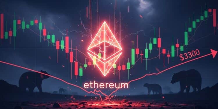 Découvrez pourquoi le rejet dEthereum à 3300$ confirme un piège haussier et augmente les risques dune correction vers 2680$ Analyse technique détaillée et perspectives pour 2026   Viral Mag