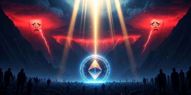 Le sentiment sur Ethereum atteint des niveaux historiquement bas similaires à ceux précédant le rallye massif de 2025 Analyse des signaux haussiers actuels et perspectives 2026   Viral Mag