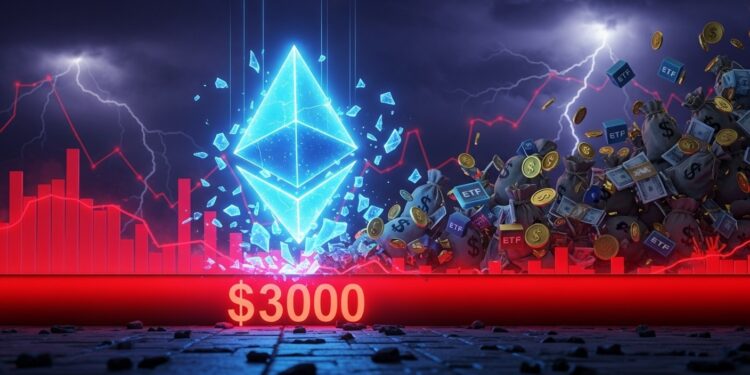 Le prix dEthereum chute sous les 3000 dollars après 238 millions de dollars de sorties nettes des ETF spot ETH Analyse complète des causes données on chain et perspectives techniques pour 2026   Viral Mag