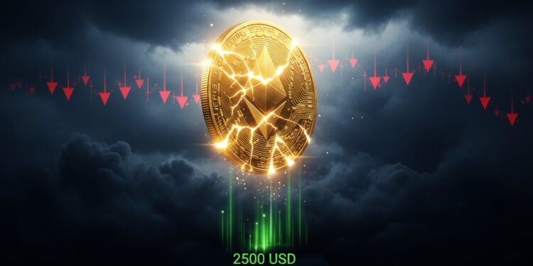 Le prix dEthereum forme un pattern rare baissier sur le graphique hebdomadaire Vers un plongeon à 2500 $ avant une forte reprise  Décryptage complet des signaux actuels   Viral Mag