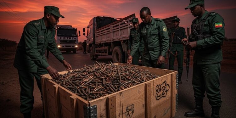 Plus de 56 000 munitions saisies en Éthiopie envoyées par lÉrythrée pour armer les milices Fano en Amhara Tensions extrêmes avec Asmara et accusations contre le TPLF  le risque descalade dans la Corne de lAfrique grandit   Viral Mag