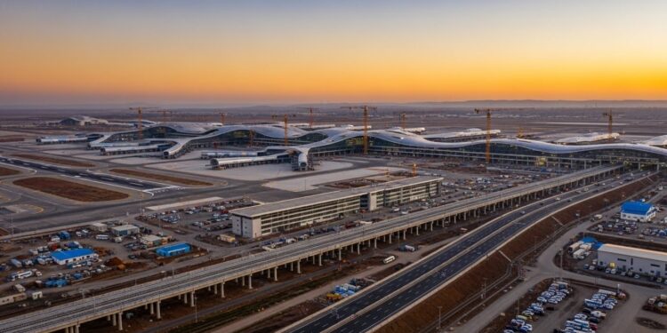 LÉthiopie lance la construction dun aéroport géant à 127 milliards de dollars futur hub mondial capable daccueillir 110 millions de passagers par an Un projet ambitieux qui vise à dépasser Atlanta   Viral Mag