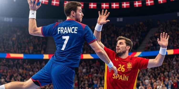 Découvrez lheure exacte la chaîne TV et les enjeux cruciaux du choc Espagne   France ce lundi 26 janvier à lEuro de handball masculin 2026 Les Bleus dos au mur    Viral Mag