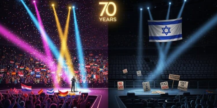 LEurovision fête ses 70 ans avec une tournée européenne inédite malgré un boycott historique lié à la participation dIsraël Artistes emblématiques villes majeures et polémique au cœur de lévénement   Viral Mag