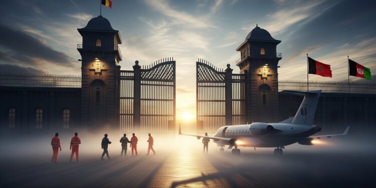En 2025 les expulsions détrangers irréguliers depuis les prisons belges ont bondi de 25  atteignant un record septennal Focus sur les efforts vers le Maroc et le dossier sensible afghan   Viral Mag