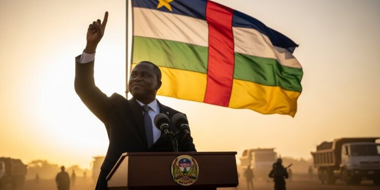 Faustin Archange Touadéra remporte un troisième mandat en Centrafrique avec 7790 des voix Retour sur une réélection contestée les défis sécuritaires et les enjeux économiques dun pays sous perfusion internationale   Viral Mag