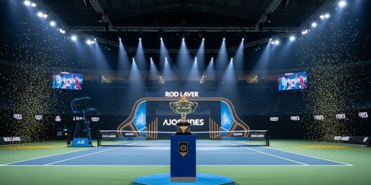 Découvrez comment Roger Federer et Andre Agassi aux côtés dAshleigh Barty ont envoûté la Rod Laver Arena lors dune exhibition mémorable face à Pat Rafter et Lleyton Hewitt pour lancer lOpen dAustralie 2026 avec humour et légende   Viral Mag