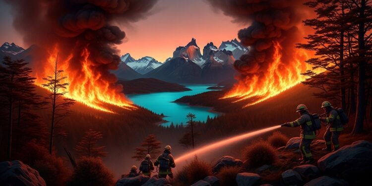 En Patagonie argentine une trêve météo permet des avancées contre les incendies qui ont ravagé 45000 hectares en Chubut La situation reste critique avec des foyers actifs menaçant Los Alerces et des villes   Viral Mag