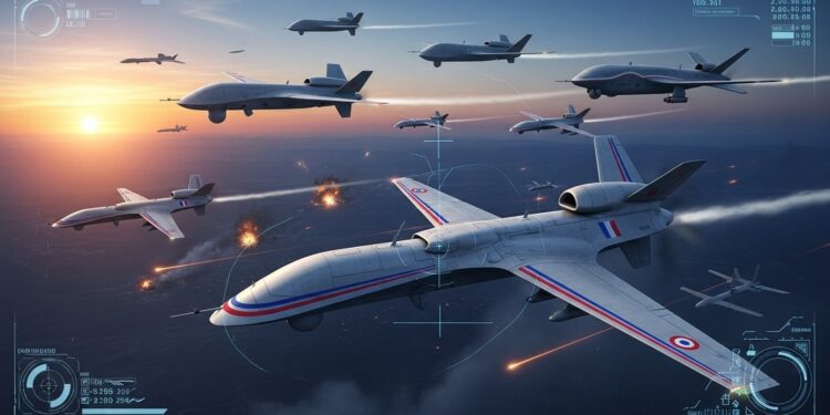 France Accélère sur les Drones de Combat - Viral Mag Sous limpulsion du conflit en Ukraine la France développe une filière industrielle de drones militaires avec laide de lautomobile pour produire en masse et combler son retard stratégique Viral Mag