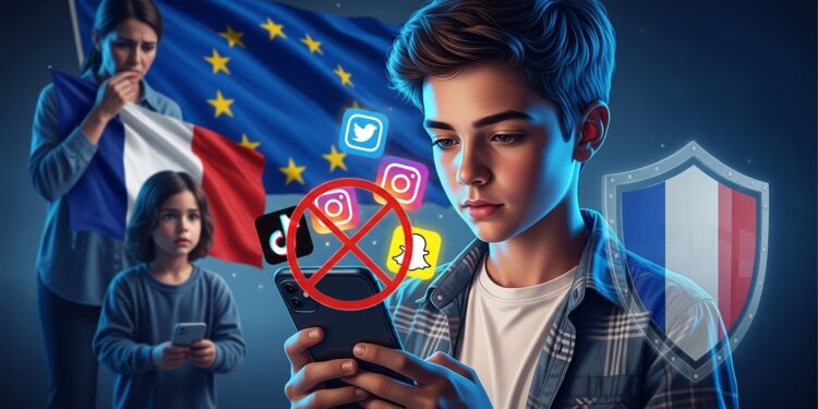 La Commission européenne valide le droit de la France dinterdire les réseaux sociaux aux mineurs de moins de 15 ans Vote des députés calendrier serré et protection des enfants en ligne  décryptage complet de cette mesure pionnière   Viral Mag