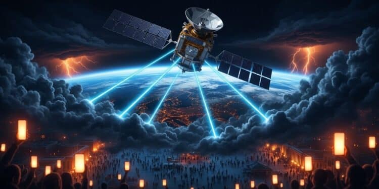 La France envisage dutiliser les satellites Eutelsat pour redonner accès à internet aux Iraniens coupés du monde lors des manifestations Une initiative technologique face à la répression   Viral Mag