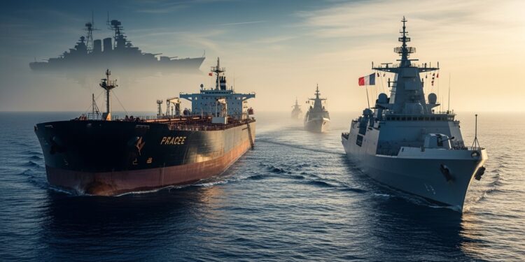 La France arraisonne le pétrolier Grinch suspecté dappartenir à la flotte fantôme russe sous sanctions Direction Marseille Fos  un coup dur contre le financement de la guerre en Ukraine   Viral Mag