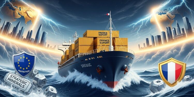 La France accélère sa politique commerciale avec des objectifs ambitieux  650 milliards dexportations en 2027 et 700 milliards en 2030 Protection conquête et souveraineté au cœur du plan   Viral Mag