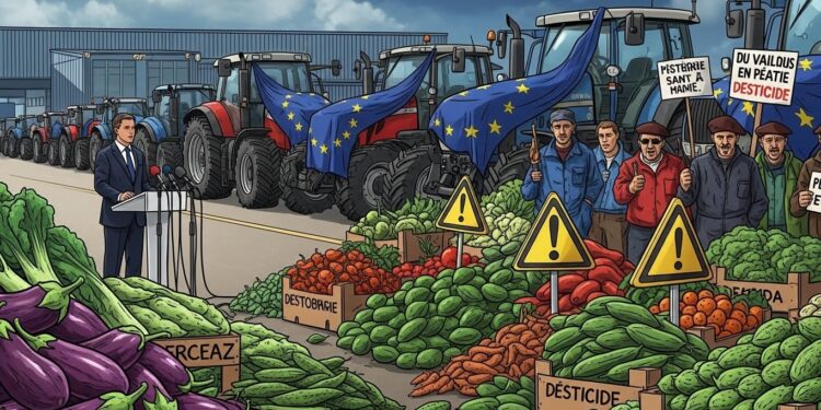 La ministre de lAgriculture annonce une brigade de 100 agents pour intensifier les contrôles sur les denrées importées face à la colère des agriculteurs contre la concurrence déloyale et les pesticides interdits   Viral Mag