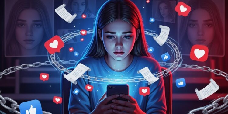 La France sinspire de lAustralie pour protéger les ados des dangers des réseaux sociaux Un rapport scientifique alerte sur les risques graves pour la santé mentale surtout chez les filles et pousse à des mesures radicales dès 2026   Viral Mag