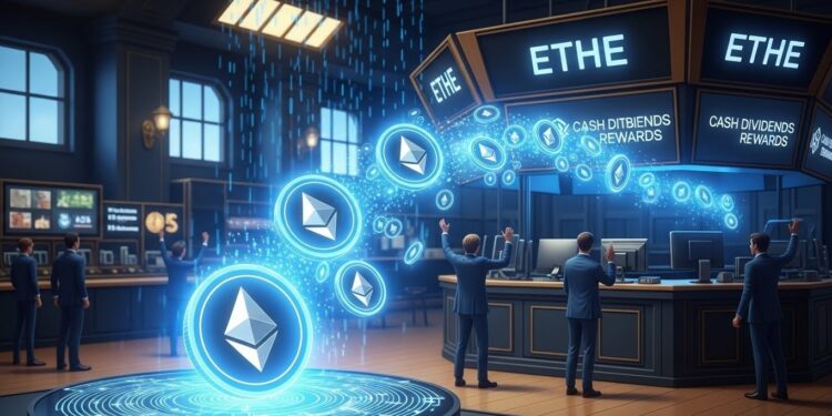 Découvrez comment Grayscale révolutionne les ETF Ethereum en distribuant pour la première fois des récompenses de staking en cash aux investisseurs américains marquant un tournant majeur pour ladoption institutionnelle   Viral Mag