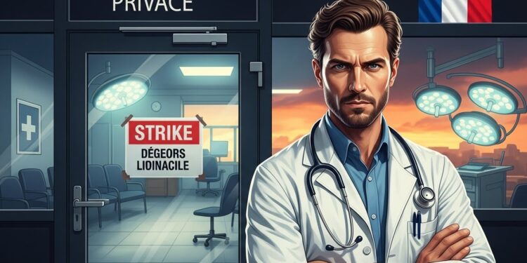 Grève des Médecins Libéraux : La France Face à une Colère Historique - Viral Mag Dès le 5 janvier les médecins libéraux français entament une grève de dix jours Cabinets fermés blocs opératoires à larrêt pourquoi cette mobilisation massive menace le système de santé Viral Mag