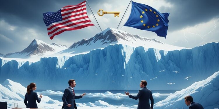 Tensions autour du Groenland  Macron et Meloni ripostent aux menaces de surtaxes douanières de Trump LEurope sunit face au chantage américain sur ce territoire stratégique arctique   Viral Mag