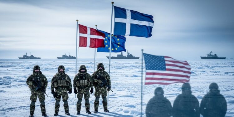 La France et plusieurs pays européens déploient des militaires au Groenland pour défendre leur souveraineté face aux appétits étrangers y compris américains Un message clair de détermination stratégique   Viral Mag