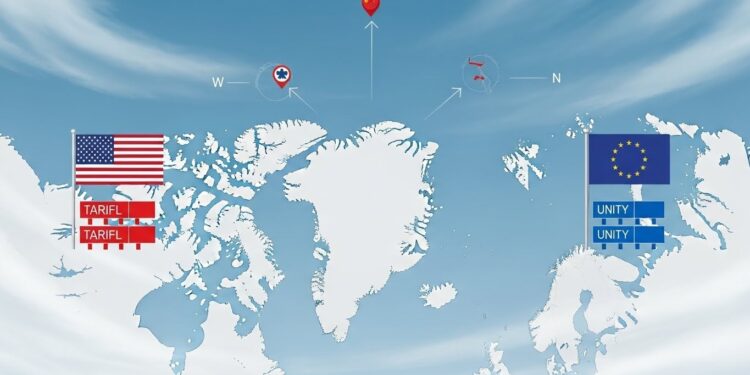 Donald Trump relance sa revendication sur le Groenland avec des menaces de surtaxes douanières sur plusieurs pays européens LUE sunit pour une riposte ferme activant outils anti coercition et défendant sa souveraineté face à cette crise inédite   Viral Mag