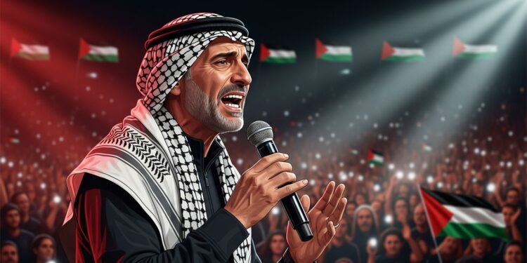 Découvrez le discours poignant de Pep Guardiola au concert caritatif pour la Palestine à Barcelone Vêtu dun keffieh il dénonce labandon des enfants de Gaza et appelle à lhumanité Un moment fort qui dépasse le football   Viral Mag