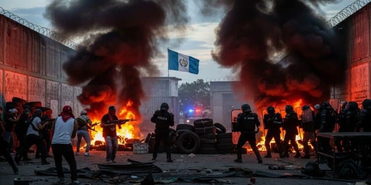 Le Guatemala décrète létat de siège après une vague dattaques meurtrières contre la police suite à des mutineries carcérales Neuf agents tués gangs en rébellion  plongée dans une crise sécuritaire majeure   Viral Mag