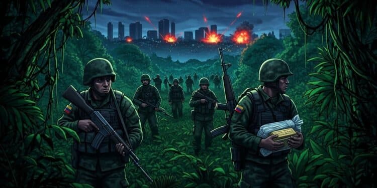 Guérillas Colombiennes Fuient le Venezuela Après l’Opération Américaine - Viral Mag Découvrez les mouvements de chefs guérilleros de lELN et dissidents FARC fuyant le Venezuela suite à lintervention US ayant évincé Maduro Impacts sur la sécurité frontalière en Colombie Viral Mag