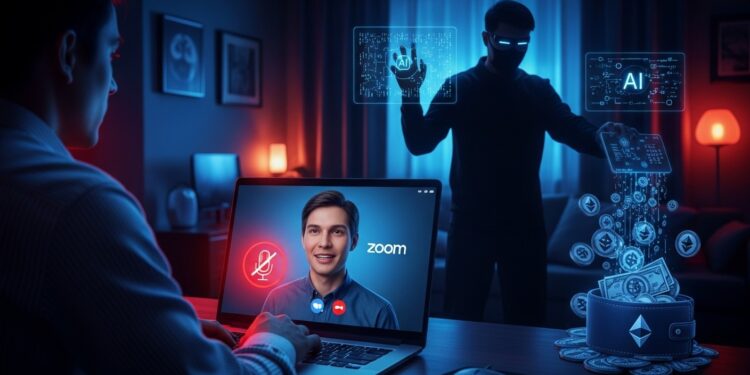 Découvrez comment des hackers nord coréens utilisent des deepfakes lors dappels Zoom pour voler des millions en cryptomonnaies Techniques risques et conseils pour vous protéger face à cette menace sophistiquée   Viral Mag