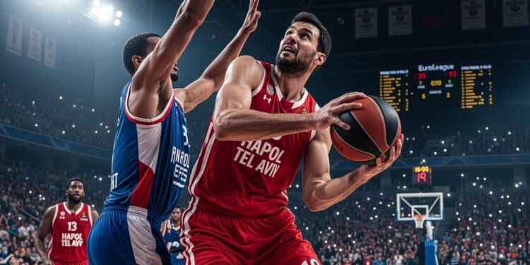 Revivez le choc Euroligue entre Hapoël Tel Aviv et Anadolu Efes Istanbul  score serré au 3e quart performances clés et analyse tactique du match du 20 janvier 2026   Viral Mag