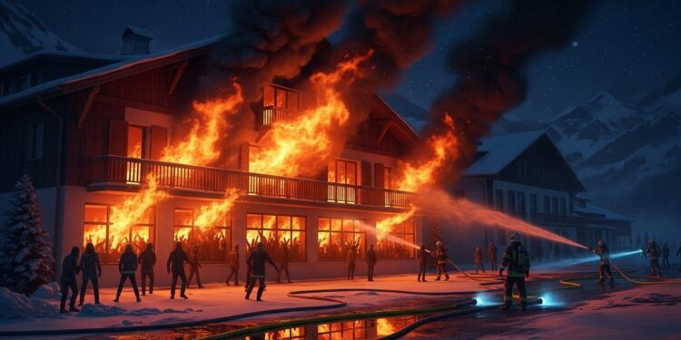 Découvrez le témoignage émouvant de David Vocat chef des pompiers face au drame de lincendie du bar Le Constellation à Crans Montana Une nuit de réveillon devenue cauchemar avec 40 victimes   Viral Mag