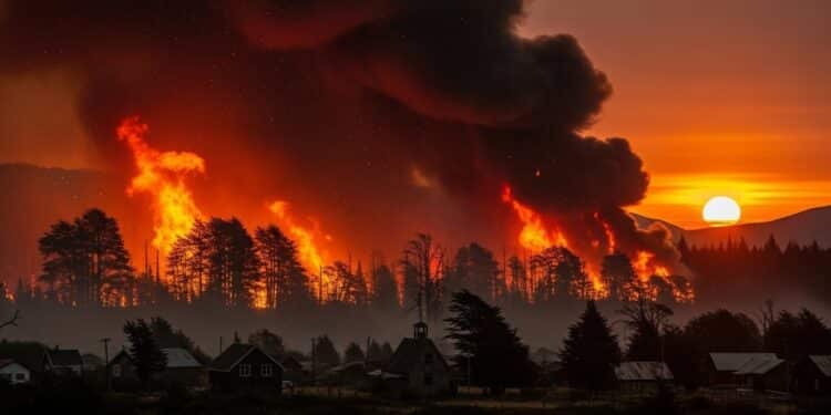 Feux incontrôlables en Patagonie argentine  5500 hectares ravagés évacuations massives et lutte acharnée des pompiers Découvrez lampleur de la catastrophe et ses causes profondes   Viral Mag
