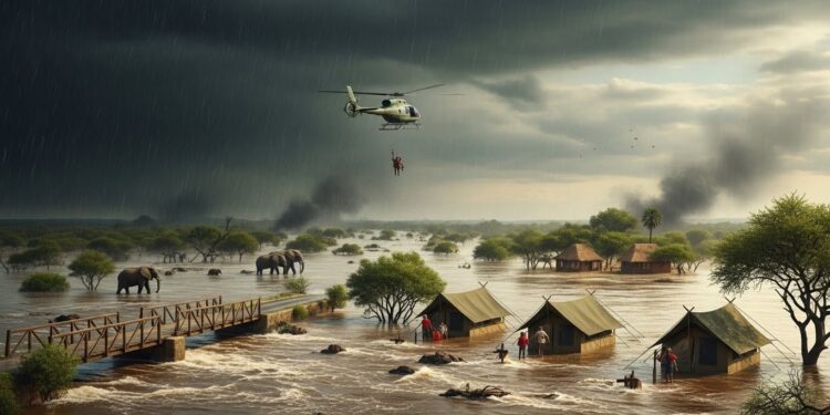 Dix morts en Afrique du Sud suite à des inondations dévastatrices touchant le parc Kruger Le Mozambique voisin en alerte rouge avec pertes humaines signalées Détails et conséquences immédiates   Viral Mag