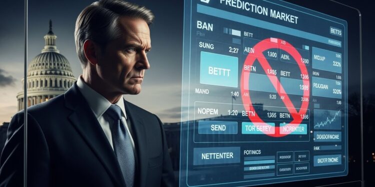 Découvrez le projet de loi bipartisan visant à interdire aux élus et fonctionnaires américains de parier sur les marchés de prédiction Une réponse aux soupçons dabus dinformations privilégiées   Viral Mag