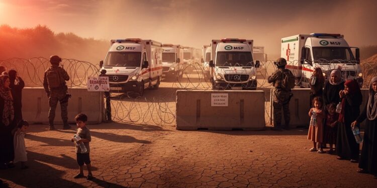 Découvrez pourquoi linterdiction daccès à Gaza pour MSF et 36 ONG par Israël soulève une vive controverse Une mesure dénoncée comme un grave obstacle à laide humanitaire dans un contexte déjà dramatique   Viral Mag