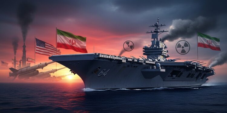 Iran Défie Trump : Riposte Inédite Promise - Viral Mag LIran promet une réponse comme jamais si attaqué par les USA Trump menace dune frappe pire que juin déploie larmada Abraham Lincoln Tensions maximales sur le nucléaire Viral Mag