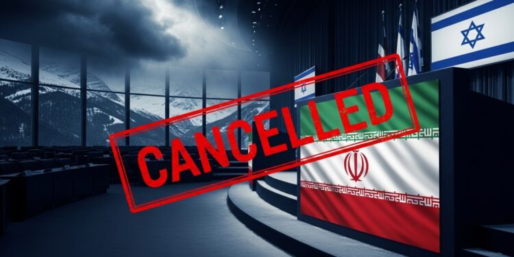 Le ministre iranien des Affaires étrangères accuse Israël davoir bloqué sa participation à Davos suite à la répression en Iran Deux poids deux mesures dénoncés face à la présence israélienne   Viral Mag