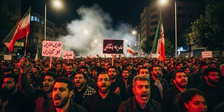 En Iran une vague de manifestations massives défie le pouvoir avec des slogans appelant à la chute du régime Témoignages de citoyens risquant tout pour un avenir meilleur face à la crise économique   Viral Mag