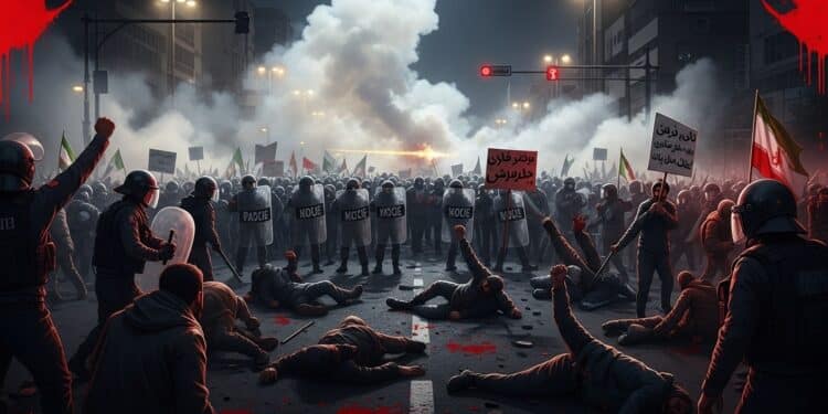 Une ONG américaine révèle un bilan effroyable de 5 848 morts confirmés dans la répression des manifestations en Iran enquêtant sur 17 000 cas supplémentaires Arrestations massives et coupure internet persistent révélant lampleur dune contestation historique   Viral Mag