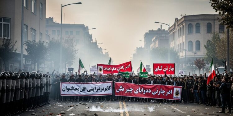 Des heurts violents dans louest de lIran ont fait au moins quatre morts lors de manifestations contre la vie chère Le mouvement lancé il y a une semaine prend une tournure politique et sétend à de nombreuses villes   Viral Mag