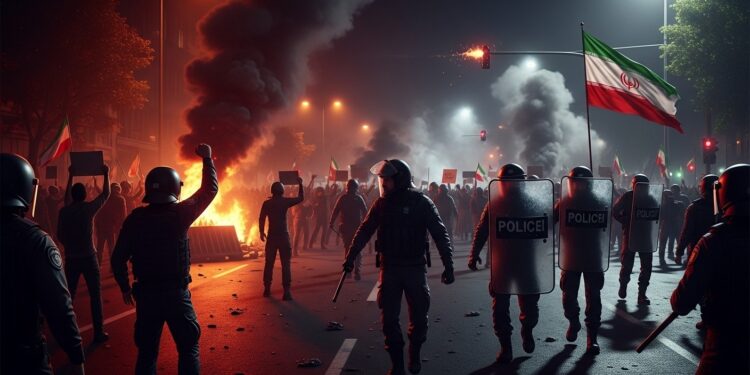 Plus de trois semaines après le début des protestations en Iran la répression fait des milliers de victimes Arrestations massives exécutions redoutées et blackout internet  le pays senfonce dans la crise   Viral Mag