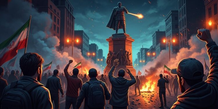 Depuis douze jours lIran fait face à une vague de contestation massive avec gaz lacrymogènes appels à manifester et actes symboliques forts contre le régime Découvrez les derniers développements alarmants   Viral Mag