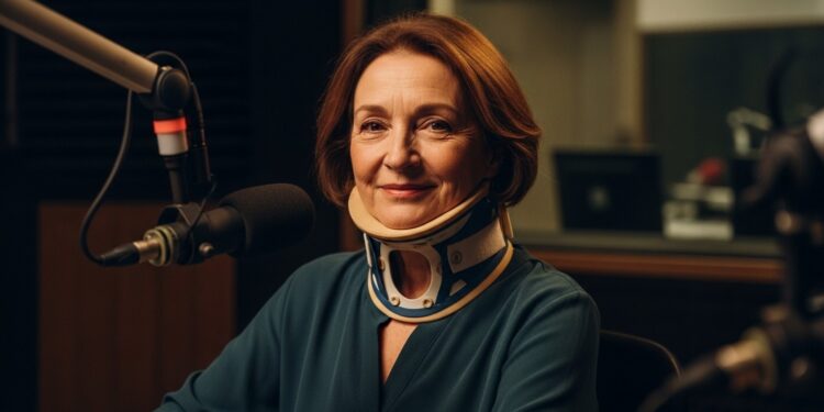 Découvrez le retour émouvant dIsabelle Nanty sur RTL quatre mois après un grave accident de voiture Apparue avec une minerve lactrice partage son parcours de résilience face à une convalescence difficile   Viral Mag